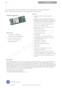 ATL010A0X43-SRZ Datasheet Cover