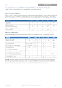 ATL010A0X43-SRZ Datasheet Page 2