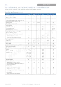 ATL010A0X43-SRZ Datasheet Page 3