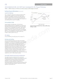 ATL010A0X43-SRZ Datasheet Page 20