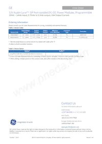 AXA010A0X3 데이터 시트 페이지 19