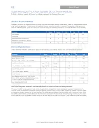 AXH005A0X-SR Datasheet Page 2