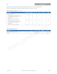 AXH005A0X-SR Datasheet Page 4