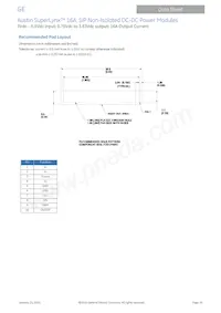 AXH016A0X3數據表 頁面 16