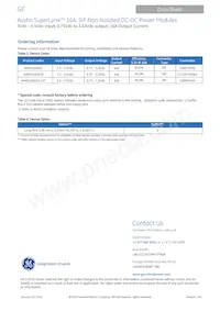 AXH016A0X3 Datasheet Page 17