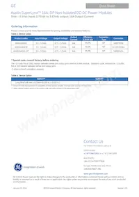 AXH016A0X3數據表 頁面 17