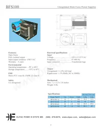 BFS100-48 Datasheet Cover