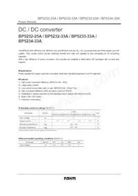 BP5234-33A Datasheet Cover