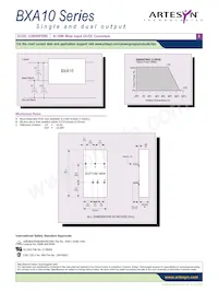 BXA10-48S05-S Datasheet Pagina 3