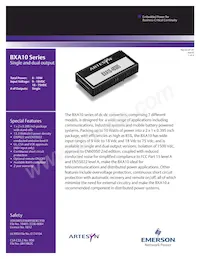 BXA10-48S05J Datasheet Cover