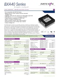BXA40-48S2V9-SM Datenblatt Cover
