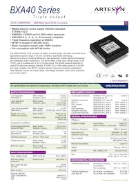 BXA40-48T05-12-M Datasheet Cover