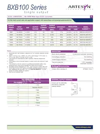 BXB100-48S3V3FHT Datasheet Pagina 2