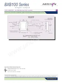 BXB100-48S3V3FHT Datasheet Page 3