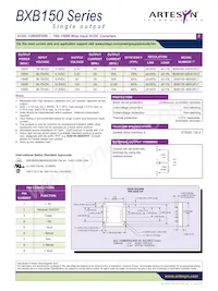 BXB150-48S12FHT Datasheet Page 2