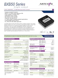 BXB50-48S3V3FHT Datasheet Cover