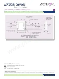 BXB50-48S3V3FHT Datasheet Page 3
