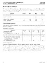 CC025CL-M Datasheet Page 2