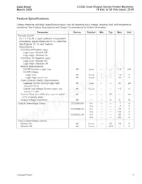 CC025CL-M Datasheet Page 5