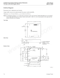 CC025CL-M Datasheet Pagina 14