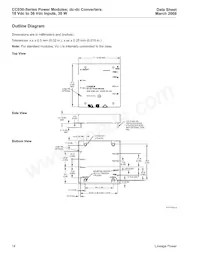 CC030C-M Datasheet Pagina 14