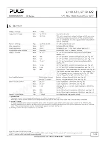 CP10.121 Datasheet Pagina 7