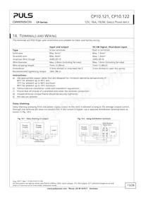 CP10.121 Datasheet Page 13