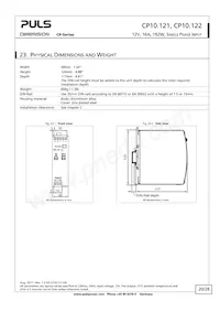 CP10.121 Datasheet Page 20