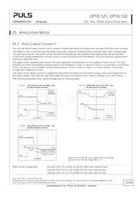 CP10.121 Datasheet Page 23