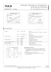 CP10.241-S1 Datasheet Page 5