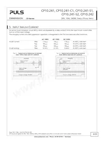 CP10.241-S1 Datasheet Pagina 6