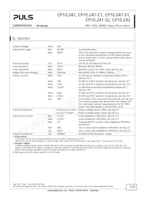 CP10.241-S1 Datasheet Page 7
