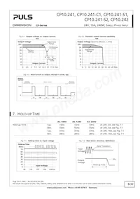 CP10.241-S1 Datasheet Page 8