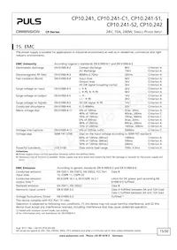 CP10.241-S1 Datasheet Page 15