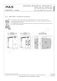 CP10.241-S1 Datasheet Page 22