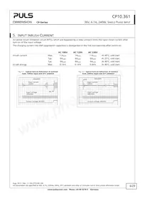 CP10.361 Datasheet Page 6