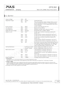 CP10.361 Datasheet Page 7
