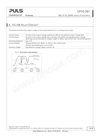 CP10.361 Datasheet Page 9