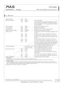 CP10.481 Datasheet Page 7