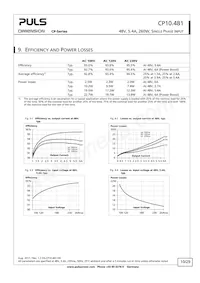 CP10.481 Datasheet Page 10