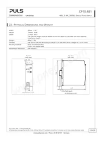 CP10.481 Datenblatt Seite 20