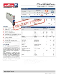 CPCI-A-3U-200C Datasheet Cover
