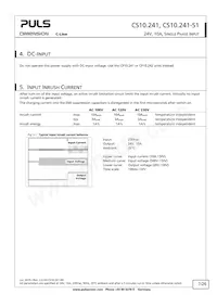 CS10.241-S1 Datasheet Page 7