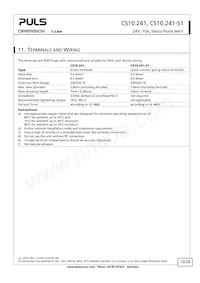 CS10.241-S1 Datasheet Page 12