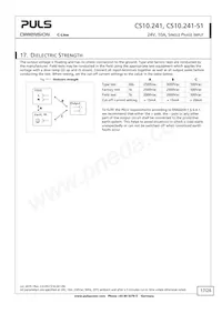 CS10.241-S1 Datasheet Page 17