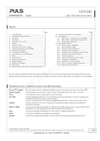 CS10.242 Datasheet Page 2