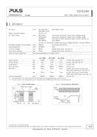 CS10.242 Datasheet Page 4