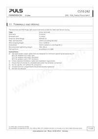 CS10.242 Datasheet Page 11