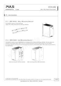 CS10.242 데이터 시트 페이지 19