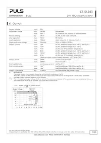 CS10.243 Datasheet Page 7